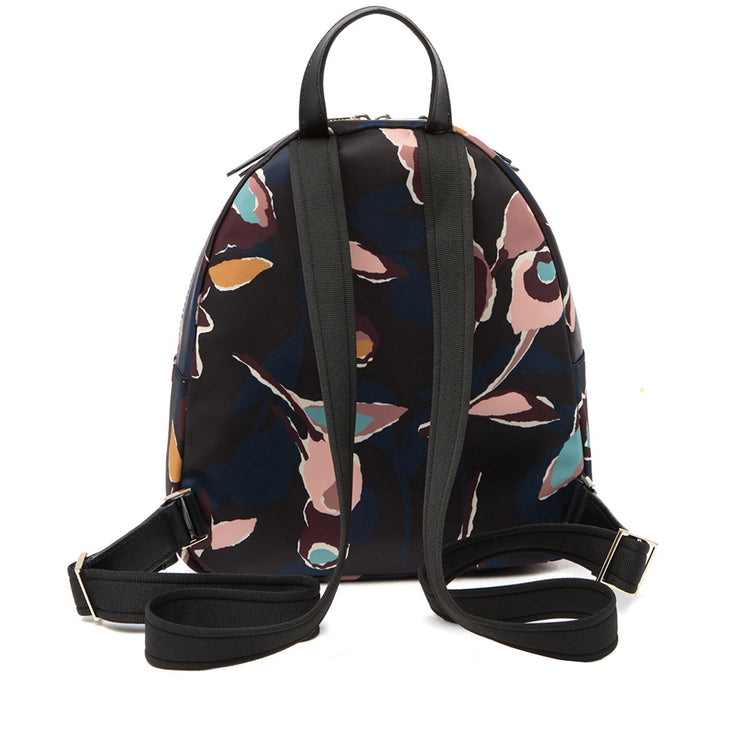 Kate Spade Dawn Paper Rose Medium Backpack Bag in Black Multi