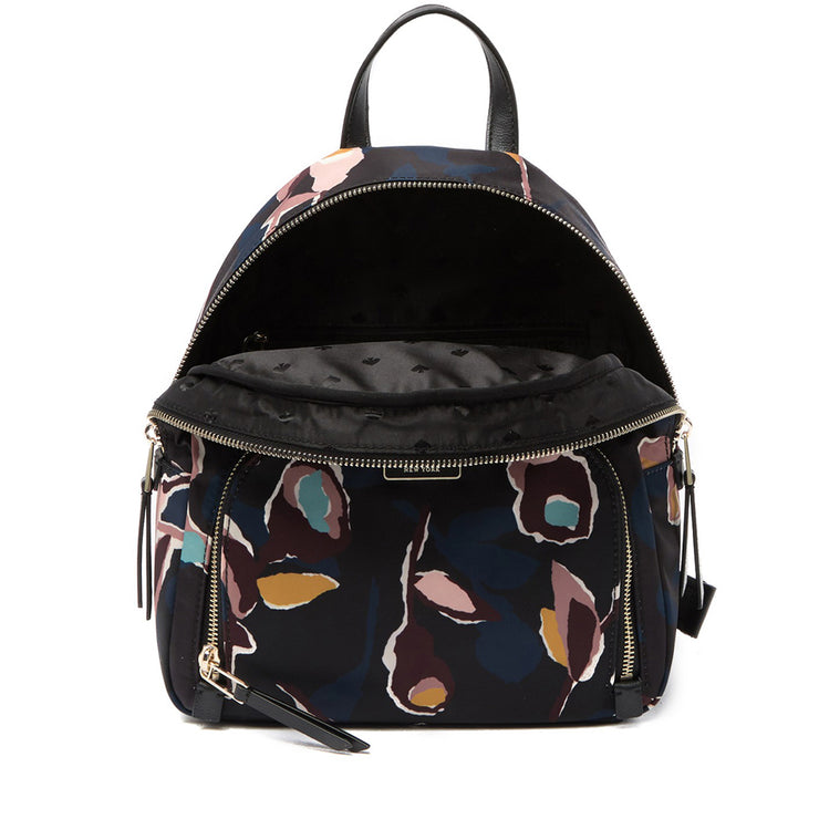 Kate Spade Dawn Paper Rose Medium Backpack Bag in Black Multi
