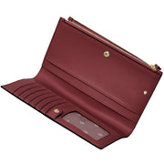 Kate Spade Sylvia Large Continental Wristlet- Cherrywood