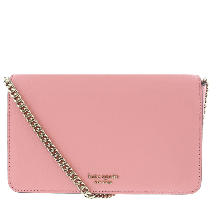Kate Spade Sylvia Chain Wallet Crossbody Bag- Rococo Pink