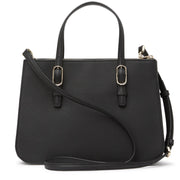 Kate Spade Connie Medium Triple Gusset Satchel Bag- Black