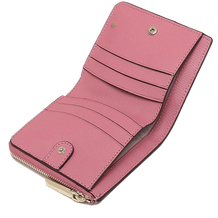 Kate Spade Sylvia Small Bifold Wallet- Blustery Pink