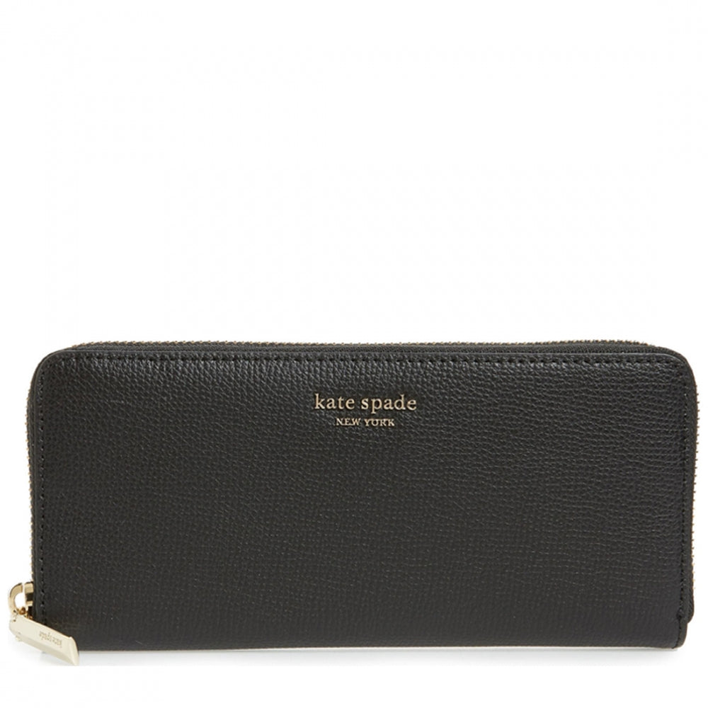 Kate Spade Sylvia Slim Continental Wallet in Black –
