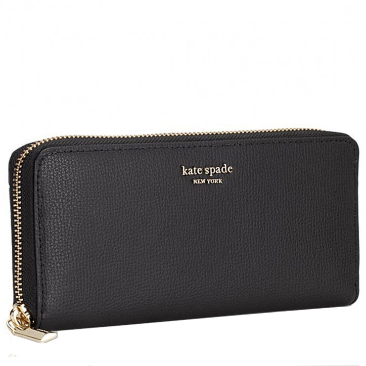 Kate Spade Sylvia Slim Continental Wallet in Black