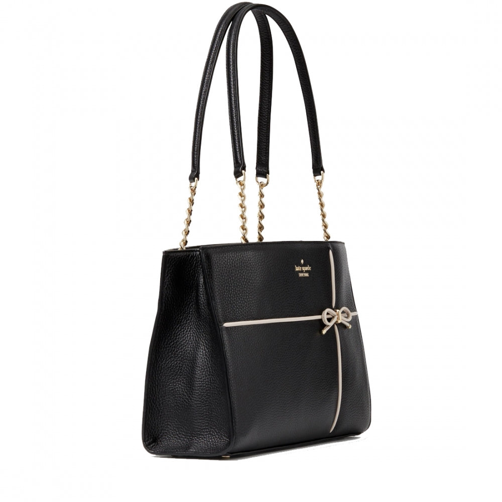 Kate Spade Cherry Street Small Phoebe Bag in Black Cement PinkOrchard