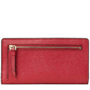 Kate Spade Cameron Large Slim Bifold Wallet- Rosso