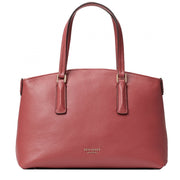 Kate Spade Abbott Small Satchel Bag- Red Jasper