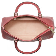 Kate Spade Abbott Small Satchel Bag- Red Jasper