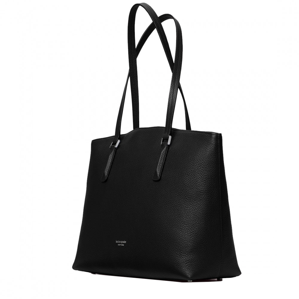Kate Spade Abbott Large Tote Bag Black PinkOrchard
