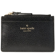 Kate Spade Grove Street Adi Coin Purse Card Holder in Black PinkOrchard