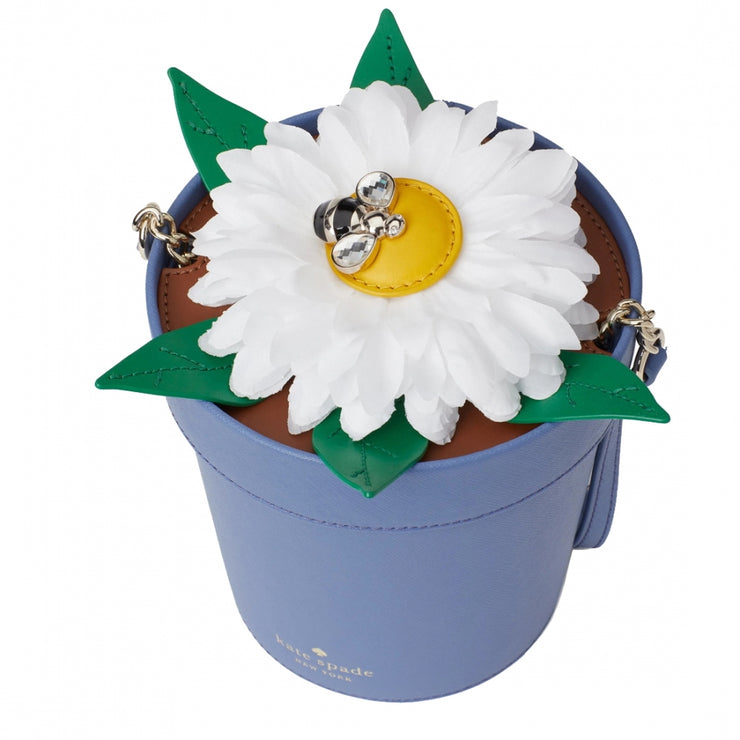 Kate Spade Down The Rabbit Hole Daisy Flower Pot Bag