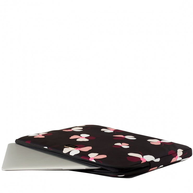 Kate Spade Dawn Dusk Buds Dawn Buds Laptop Sleeve- Black Multi