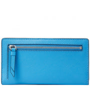 Kate Spade Cameron Monotone Large Slim Bifold Wallet- Oceanside