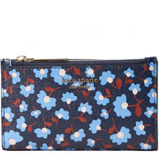 Kate Spade Spencer Party Floral Small Slim Bifold Wallet
