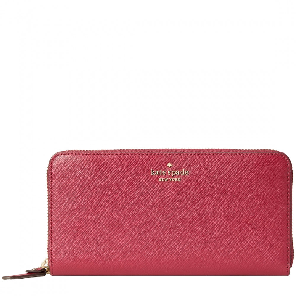 Kate Spade Laurel Way Neda Wallet in Cranberry Cocktail
