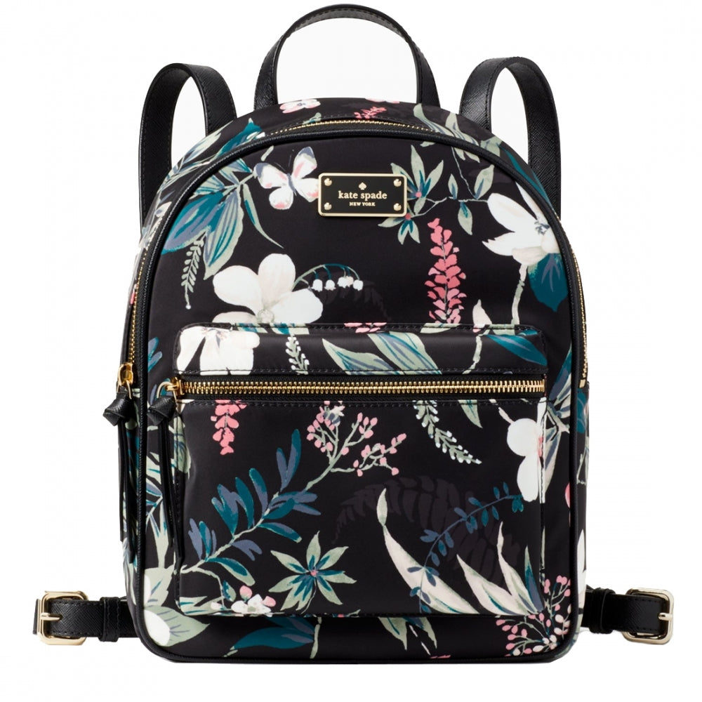 Kate Spade Wilson Road Botanical Small Bradley Backpack Bag –