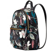 Kate Spade Wilson Road Botanical Small Bradley Backpack Bag- Black Multi