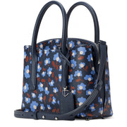 Kate Spade Margaux Party Floral Mini Satchel Bag- Blazer Blue Multi