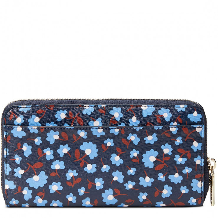 Kate Spade Spencer Party Floral Zip-Around Continental Wallet