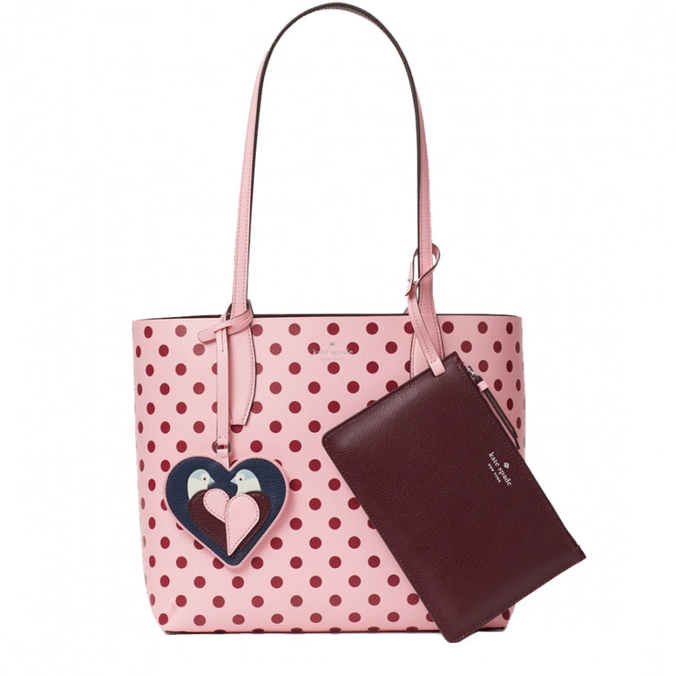Kate Spade Arch Love Birds Small Reversible Tote Bag