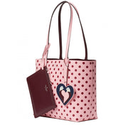 Kate Spade Arch Love Birds Small Reversible Tote Bag