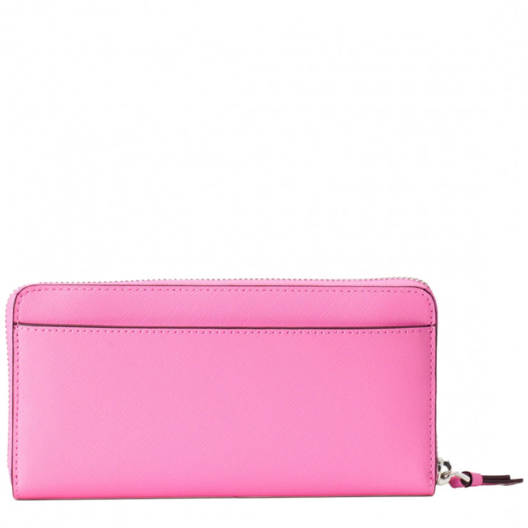 Kate Spade Cameron Monotone Large Continental Wallet wlru5888 in Bright Peony