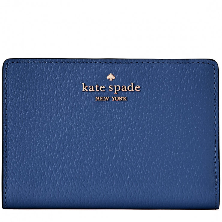 Kate Spade Sam Medium Slim Bifold Wallet wlru5972 in River Blue