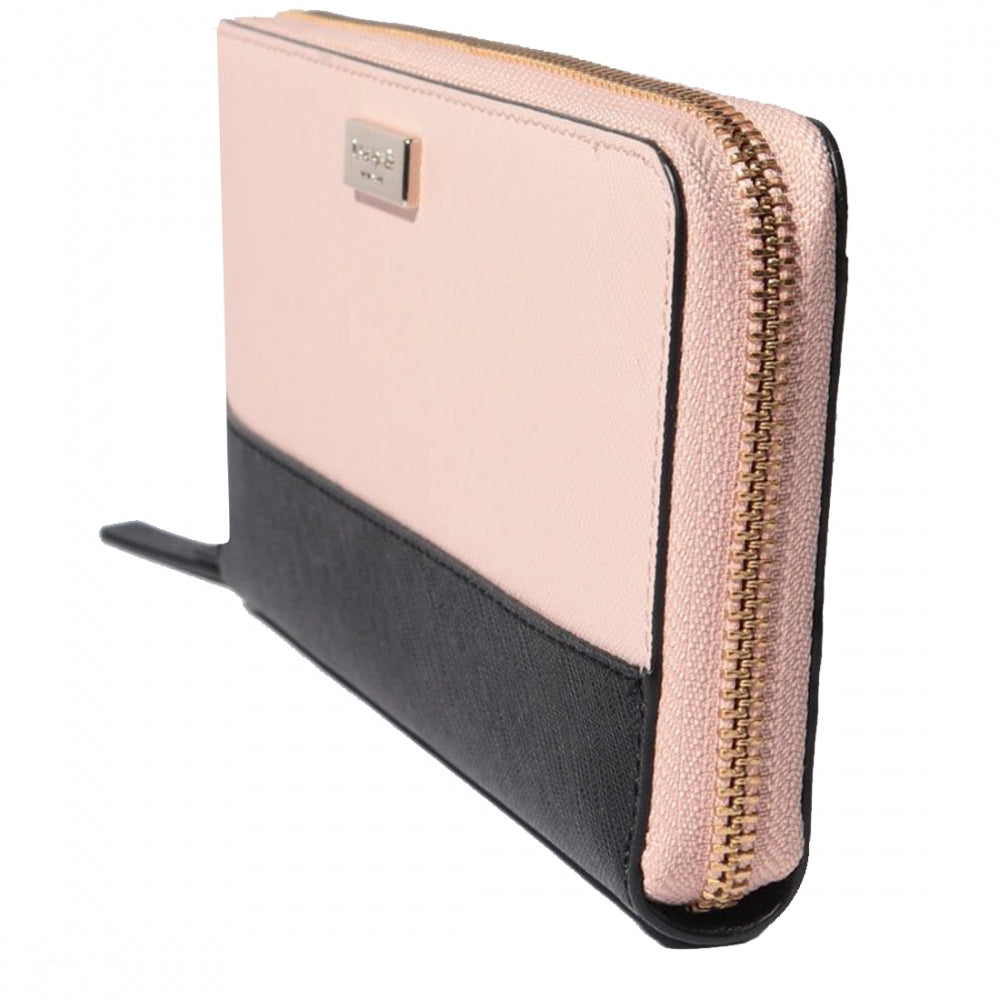 財布 Kate spade neda WLRU2670 laurel Kate Spade Laurel Way Neda Wallet wlru2670 in Warm Vellum/ Black