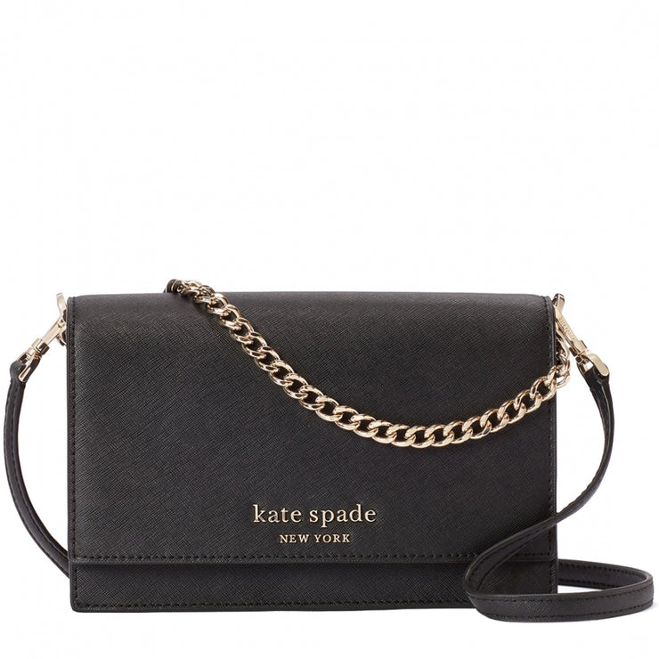 Kate Spade Cameron Convertible Crossbody Bag wkru6710 in Black