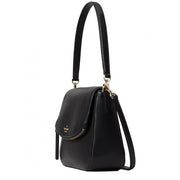 Kate Spade Jackson Medium Flap Shoulder Bag wkru6249 in Black