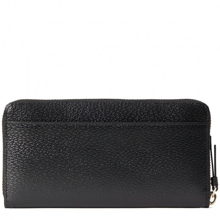 Kate Spade Sam Large Continental Wallet wlru5973 in Black