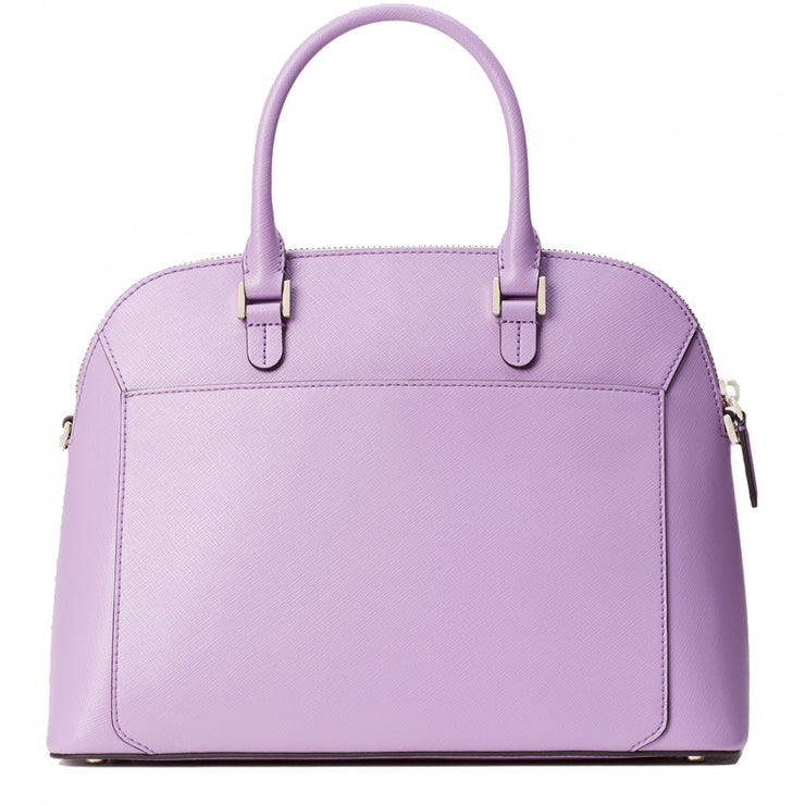 Kate Spade Louise Medium Dome Satchel Bag PXRUB060 in Iris Bloom