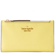 Kate Spade Jackson Small Slim Bifold Wallet WLRU5472 in Limelight