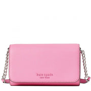 Kate Spade Cameron Small Flap Crossbody Bag WLRU5890 in Bright Peony