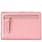 Kate Spade Sam Medium Slim Bifold Wallet wlru5972 in Bright Carnation