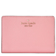 Kate Spade Sam Medium Slim Bifold Wallet wlru5972 in Bright Carnation