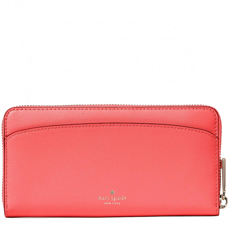 Kate Spade Adel Large Continental Wallet WLRU6029 in Stop Light