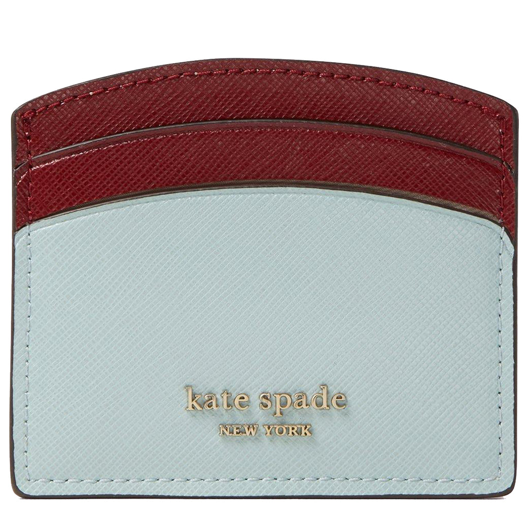 Kate Spade Spencer Cardholder in Cloud Mist Multi –