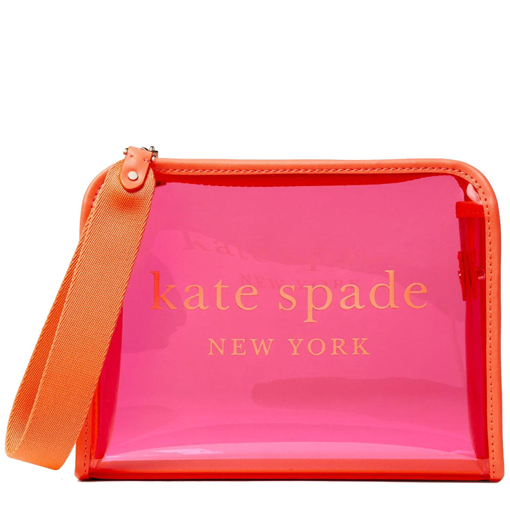 Kate Spade Market See-Through Medium Wristlet