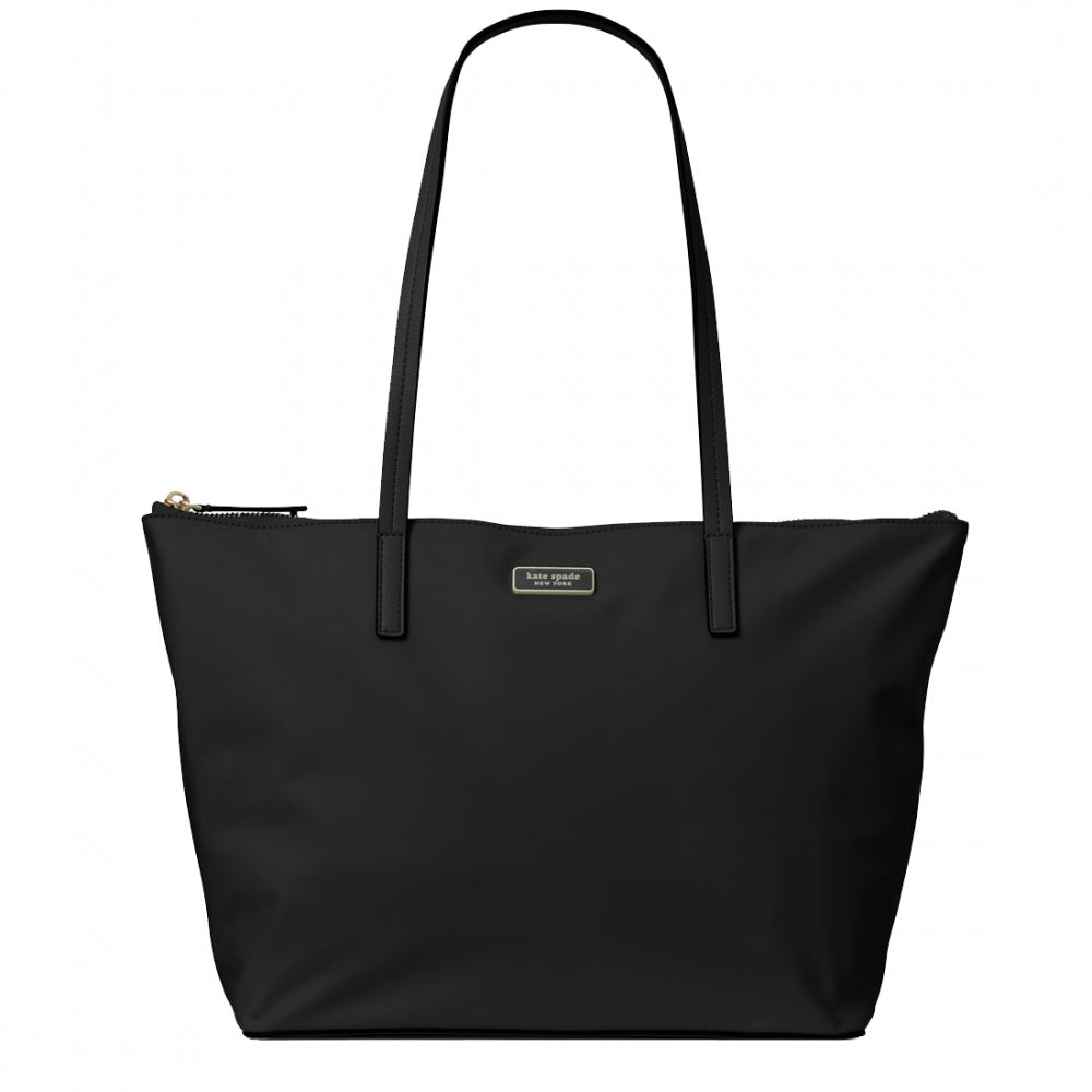 【たかちー】Kate Spade ブラック ナイロン　トートバッグ kate spade NEW YORK ケイトスペード トートバッグ ナイロン