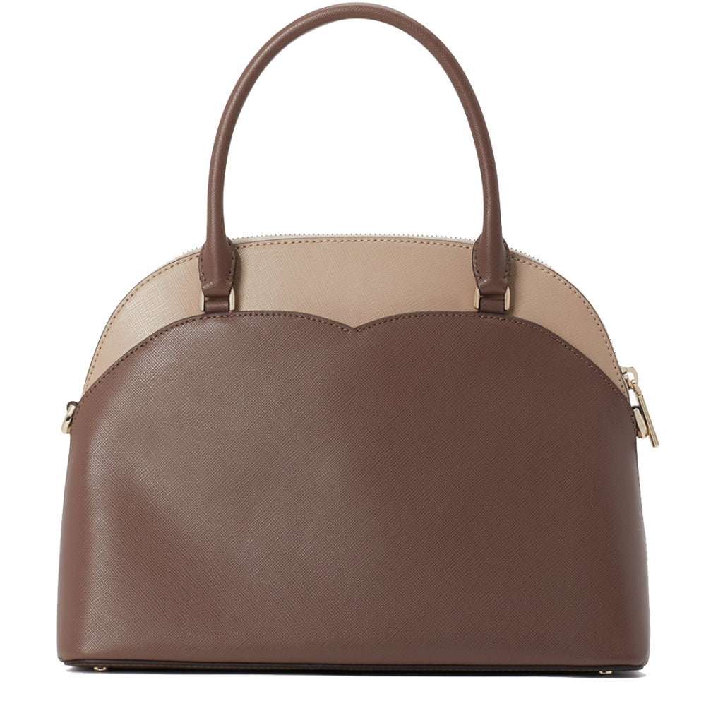 Kate Spade Payton Colorblock Medium Dome Satchel Bag in Neutral Multi PinkOrchard