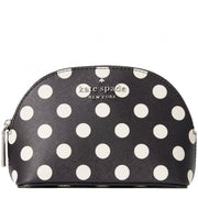 Kate Spade Staci Picture Dot Small Dome Cosmetic Pouch