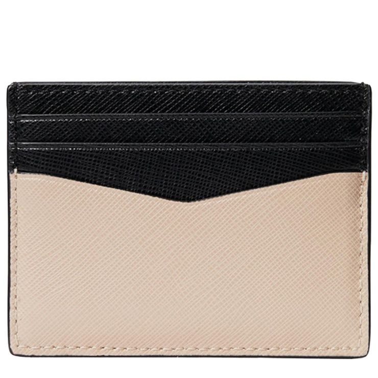 Buy Kate Spade Staci Colorblock Small Slim Card Holder in Warm Beige Multi Online in Singapore | PinkOrchard.com