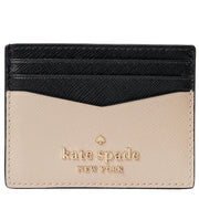 Buy Kate Spade Staci Colorblock Small Slim Card Holder in Warm Beige Multi Online in Singapore | PinkOrchard.com