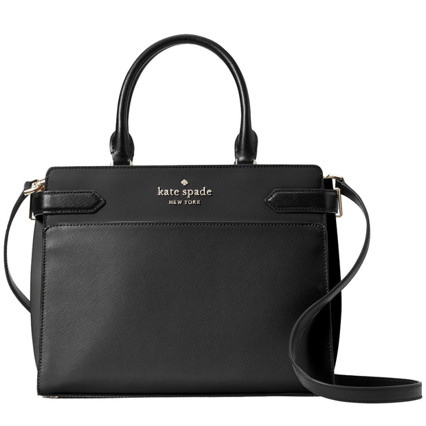 Kate Spade Staci Medium Satchel Bag in Black wkru6951