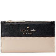 Kate Spade Staci Colorblock Small Slim Bifold Wallet