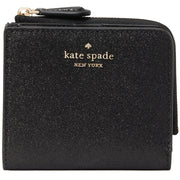 Kate Spade Lola Glitter Boxed Small L-Zip Bifold Wallet