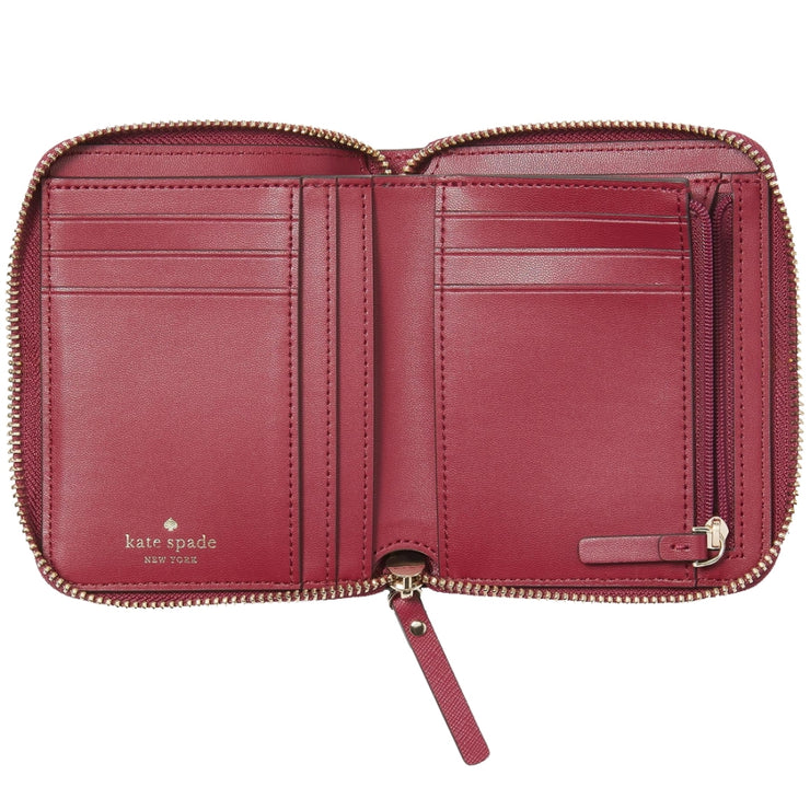 Kate Spade Laurel Way Darci Wallet in Cranberry Cocktail