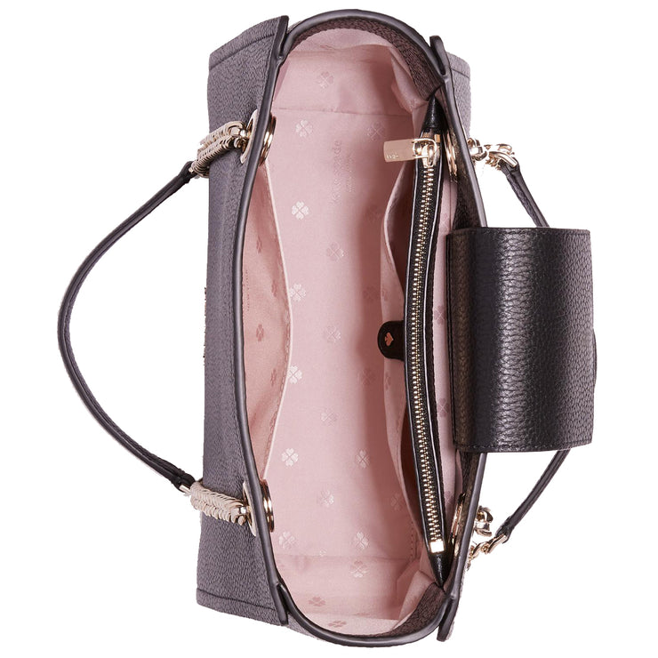 kate spade amelia backpack mini Kate Spade Amelia Pebble Small Tote Bag in Black – PinkOrchard.com