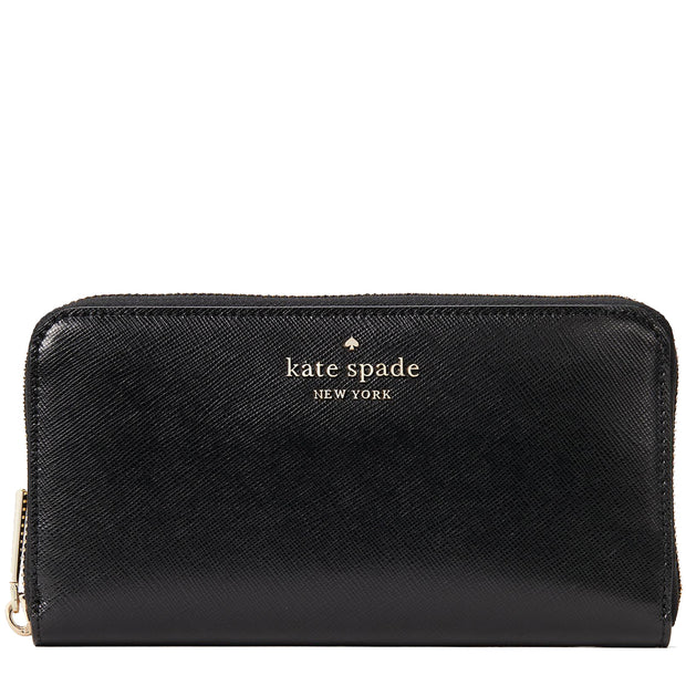 Buy Kate Spade Staci Large Continental Wallet in Black wlr00130 Online in Singapore | PinkOrchard.com
